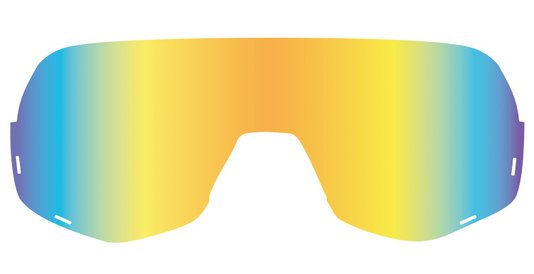 Lente Extra Huez Dourado Espelhado