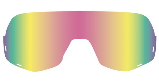 Lente Extra Huez Rosa Espelhado