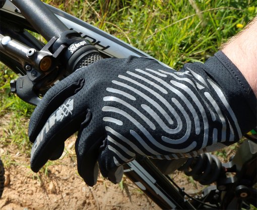 Luva Ciclismo HUPI Dedo Longo Biometria Full Preto