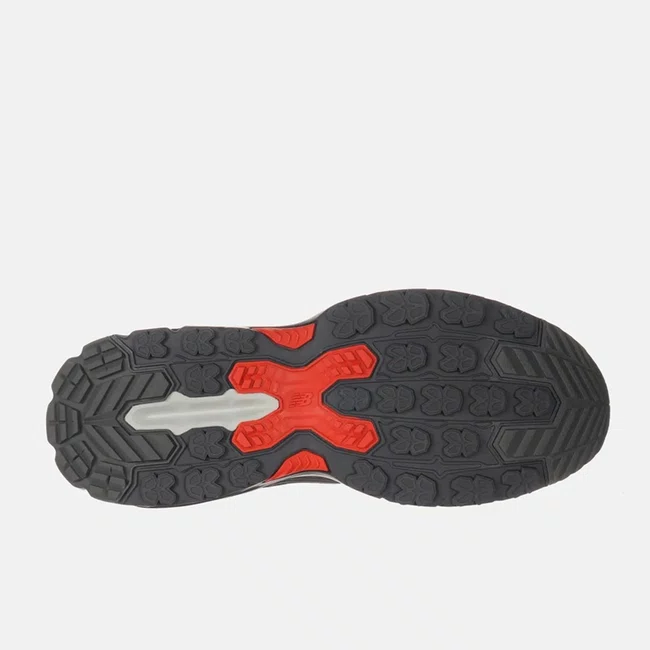 Tênis New Balance Fresh Foam 410v9 Masculino Grafite e Vermelho Claro