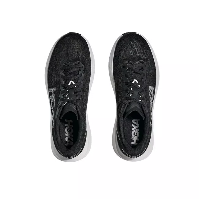 Tênis HOKA Mach 7 Masculino Preto e Branco