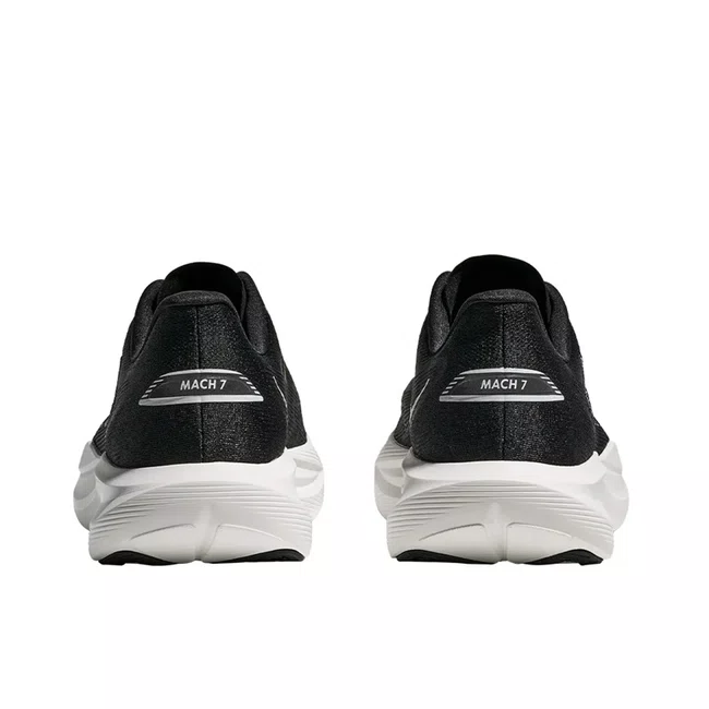 Tênis HOKA Mach 7 Feminino Preto e Branco