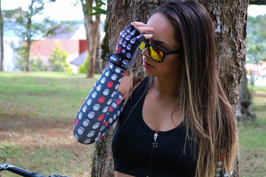 Manguito HUPI Caveira Proteção UV50+