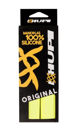Manopla Silicone HUPI PRO SI Amarelo Neon