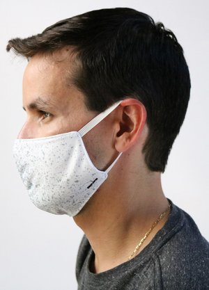 Máscara de Proteção HUPI Splash Branco/Cinza