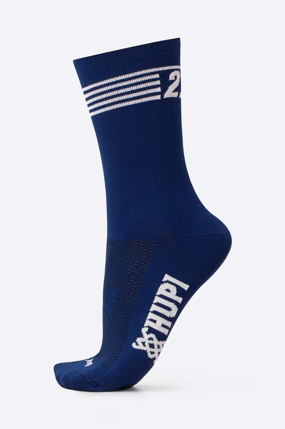 Meia Corrida HUPI 21K Split Azul Marinho