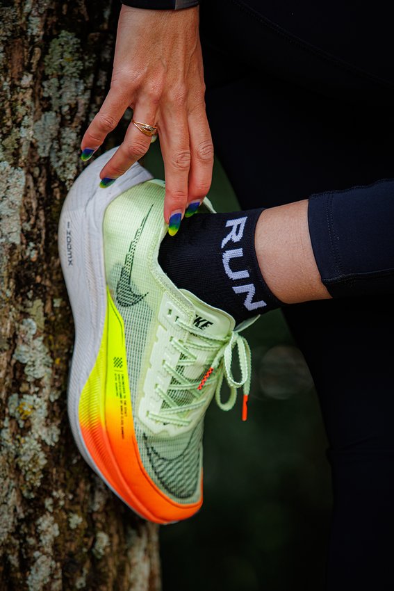 Meia Curta para Corrida HUPI - Running Pro Run Preto