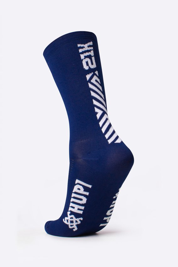 Meia HUPI 21k Slim Azul Marinho