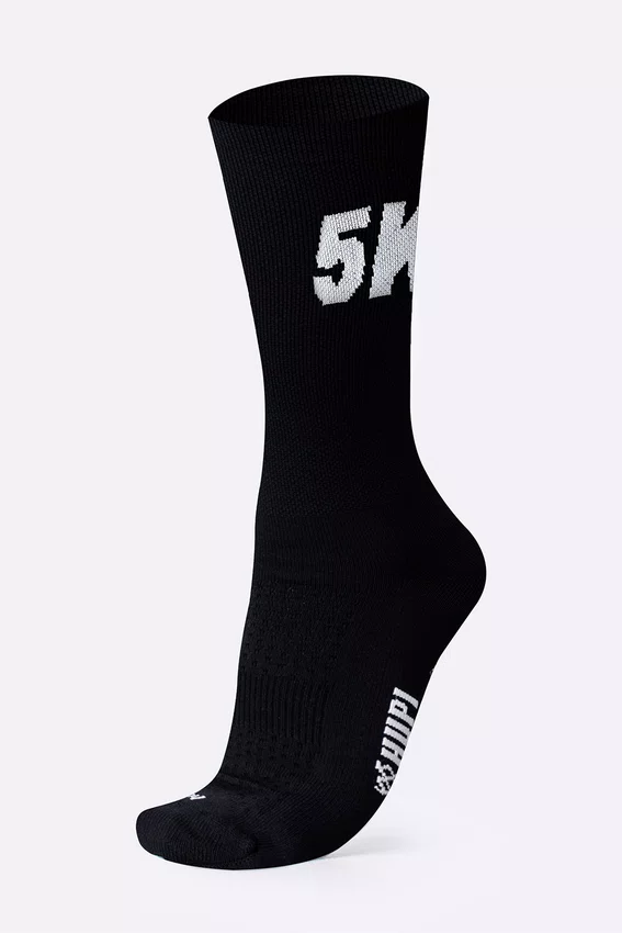 Meia HUPI 5K Preto - LT para pés menores 34-38