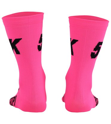 Meia HUPI 5K Rosa - LT para pés menores 34-38