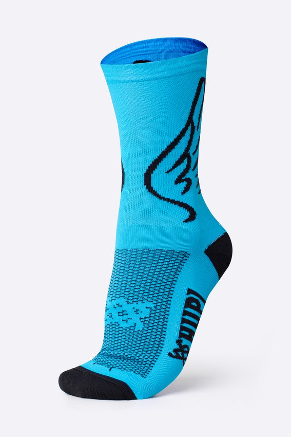 Meia HUPI Asas Azul