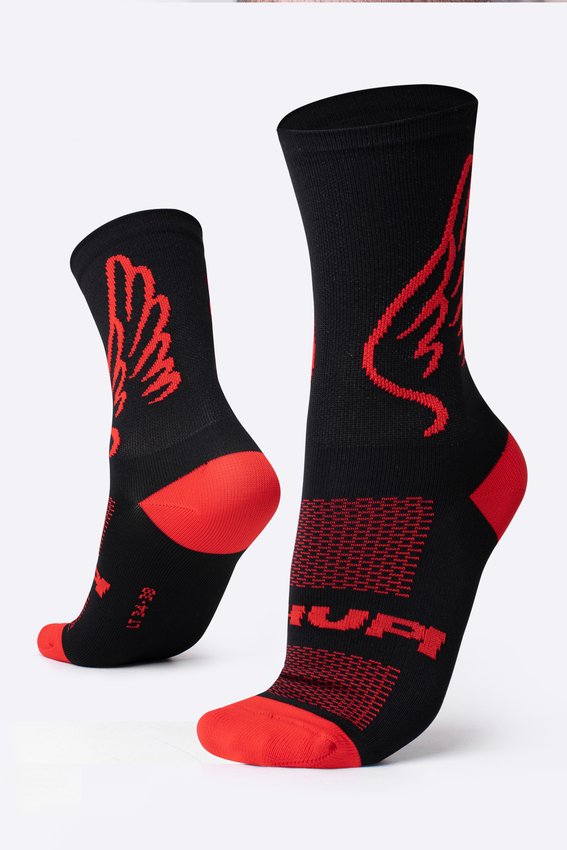 Meia HUPI Asas Vermelho