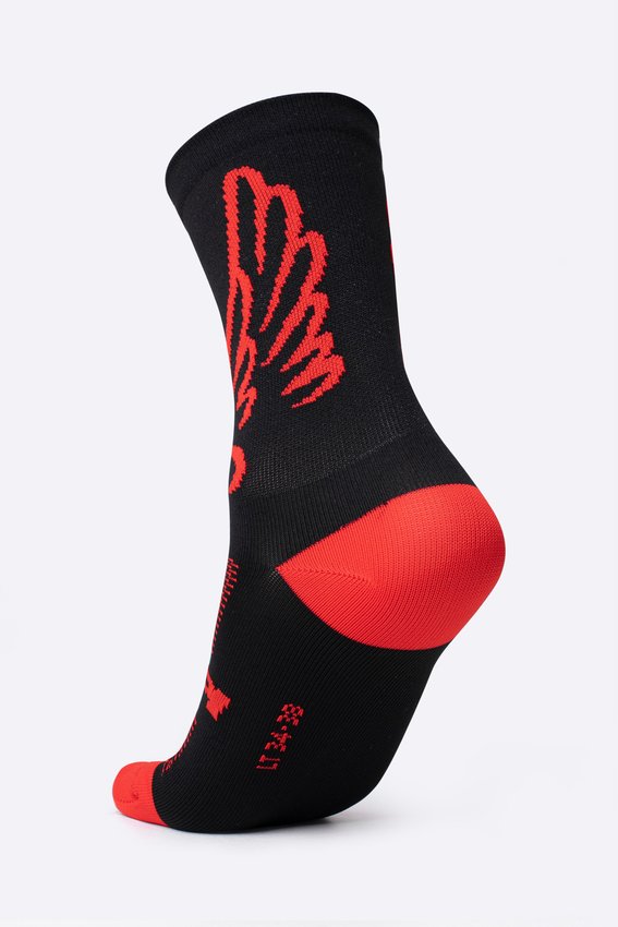Meia HUPI Asas Vermelho