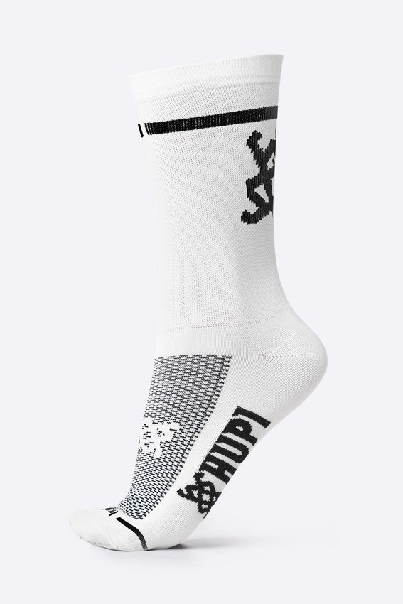 Meia HUPI Big Sun Branco