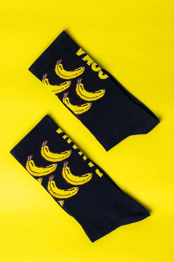 Meia HUPI Coma Banana