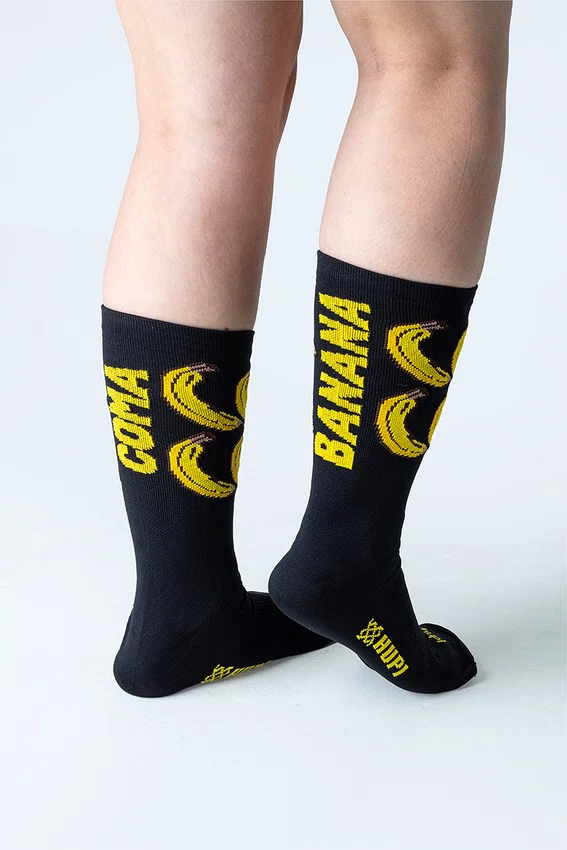 Meia HUPI Coma Banana