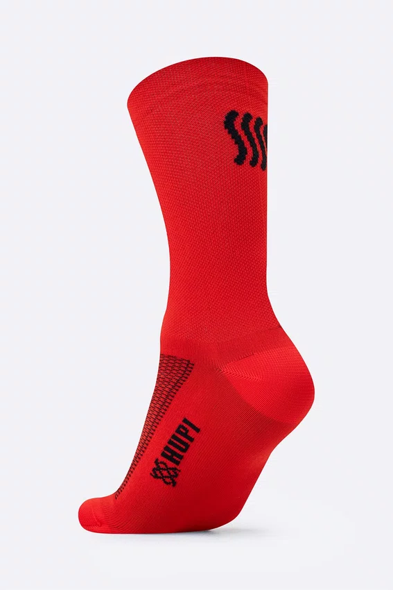 Meia HUPI Fire Vermelho