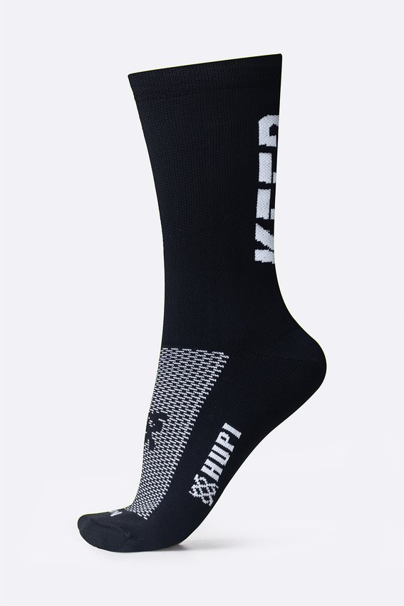 Meia HUPI Keep Running Preta