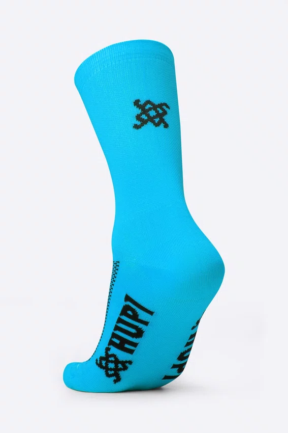 Meia HUPI Lisa Azul