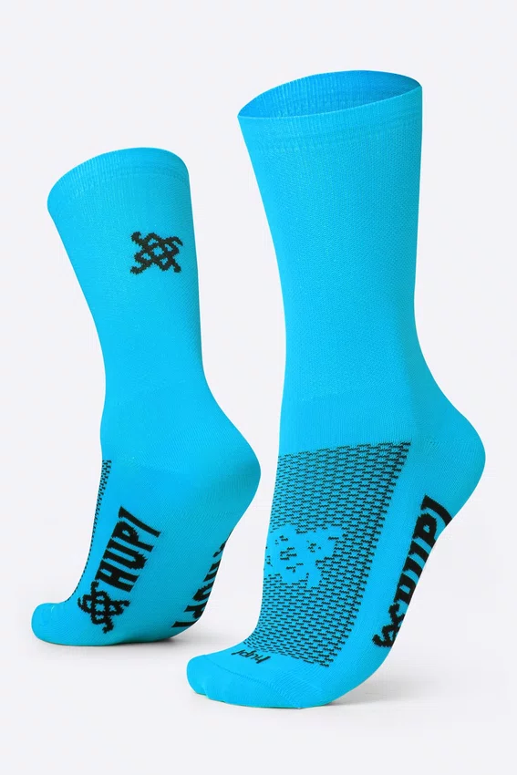 Meia HUPI Lisa Azul