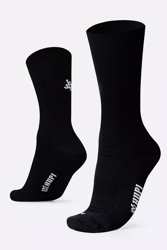 Meia HUPI Lisa Preta - LT para pés menores 34-38
