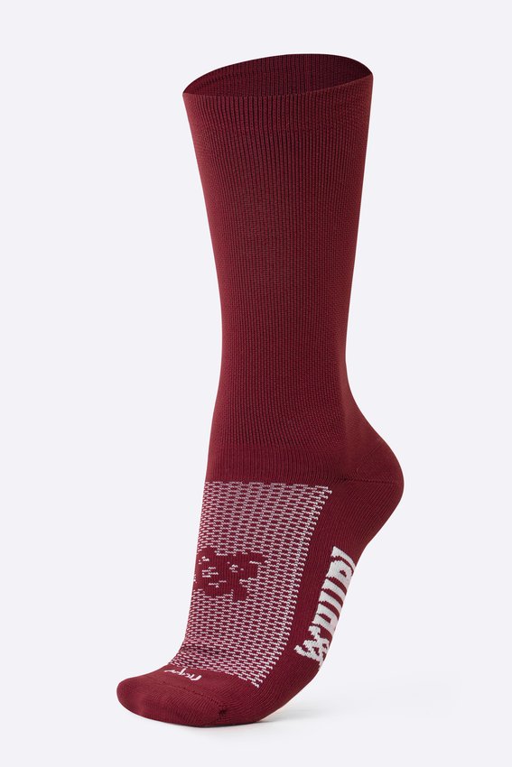 Meia HUPI Lisa Vinho Merlot - Tamanho Plus 42-46