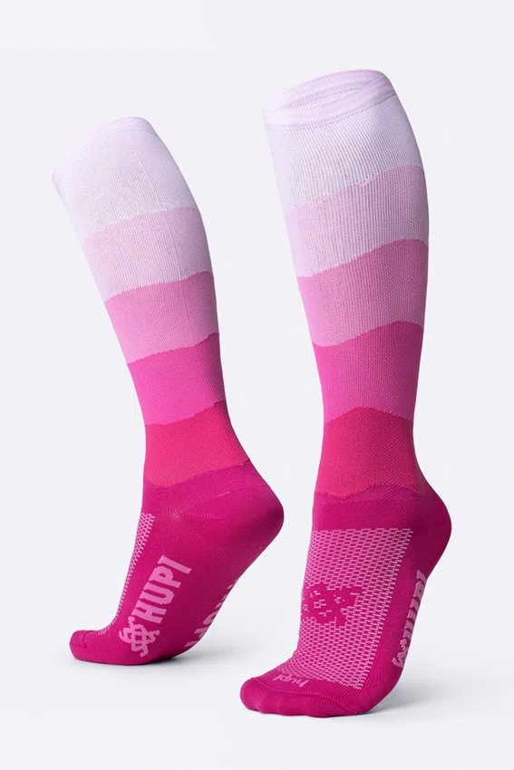 Meia HUPI Longa Colors Rosa