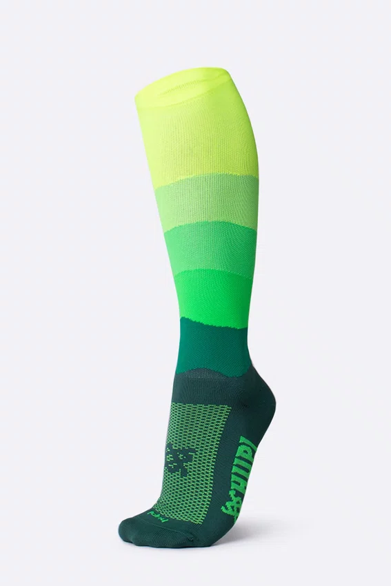 Meia HUPI Longa Colors Verde