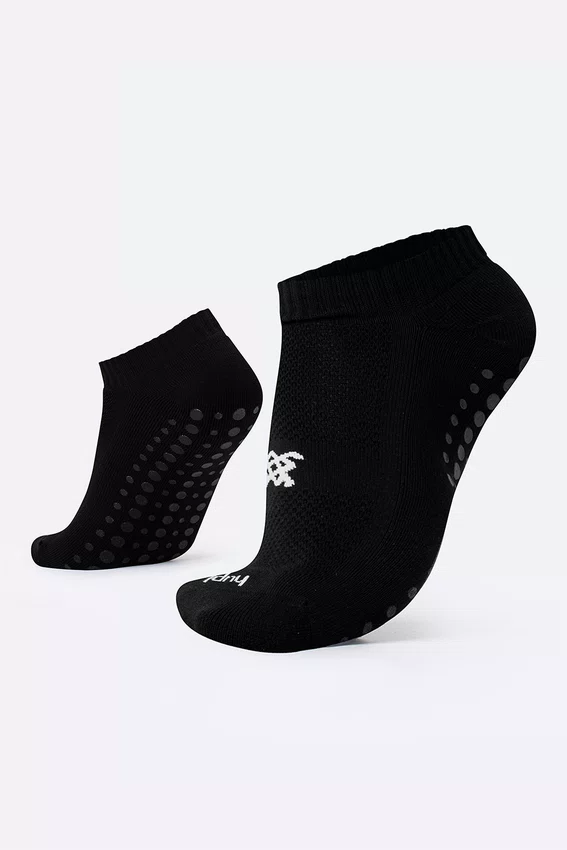 Meia HUPI Pilates Preto - Tamanho Plus 42-46