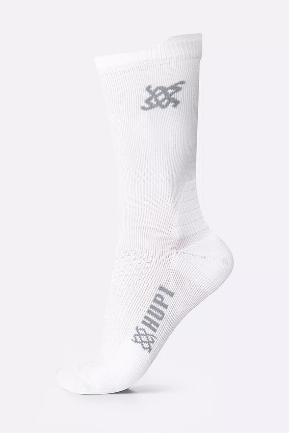 Meia HUPI Pró Emana Branco Plus 42-46