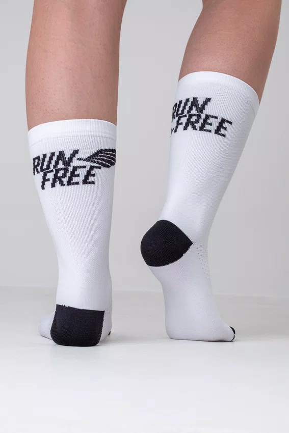 Meia HUPI Run Free Branco