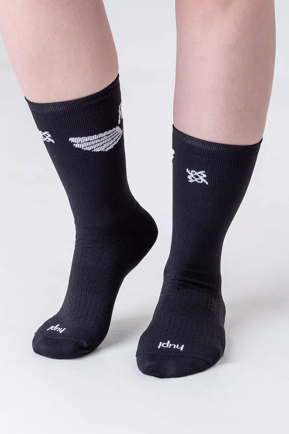 Meia HUPI Run Free Preto
