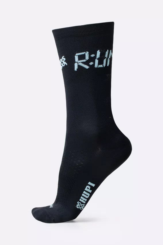 Meia HUPI Run Preto