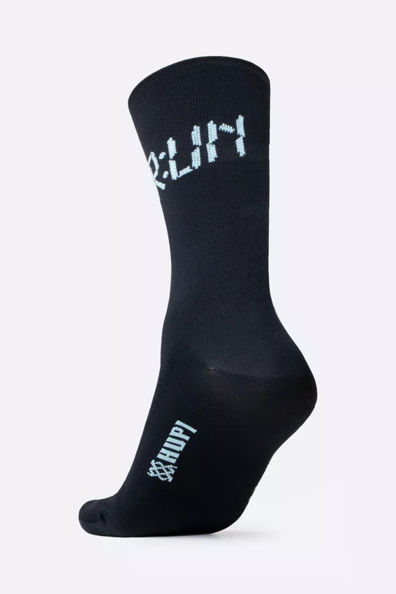 Meia HUPI Run Preto - Tamanho Plus 42-46