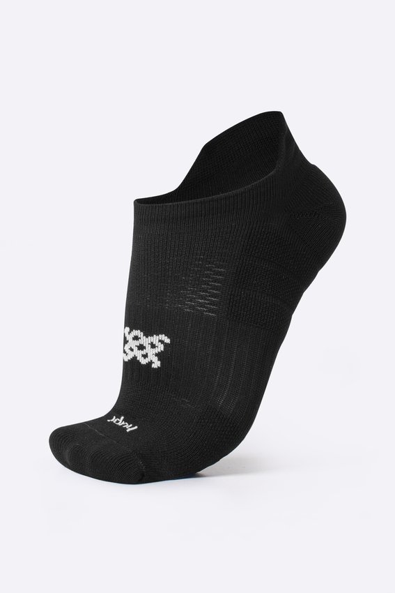 Meia HUPI Running Pro Invisível Preto - Tamanho Plus 42-46