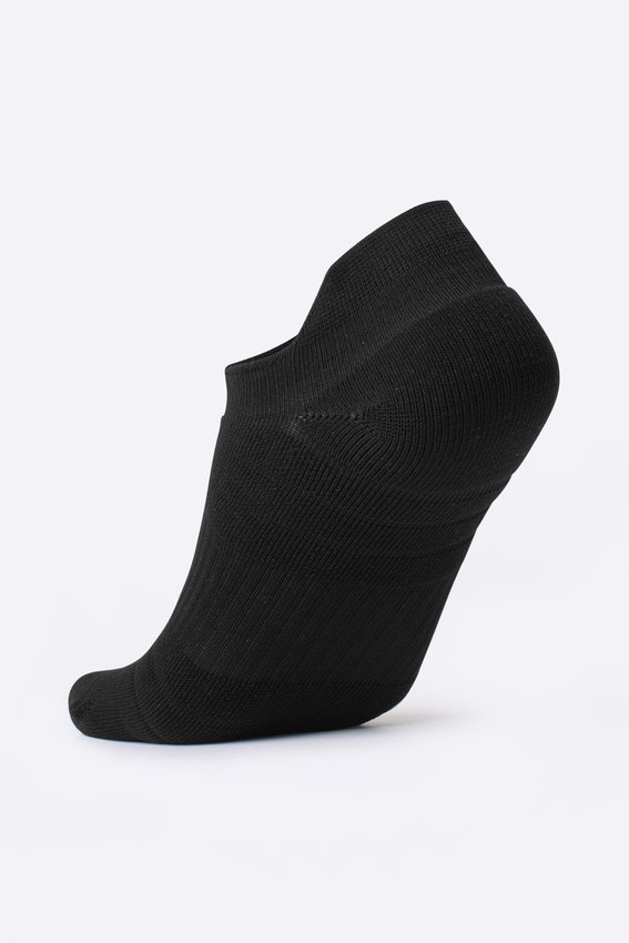 Meia HUPI Running Pro Invisível Preto - Tamanho Plus 42-46