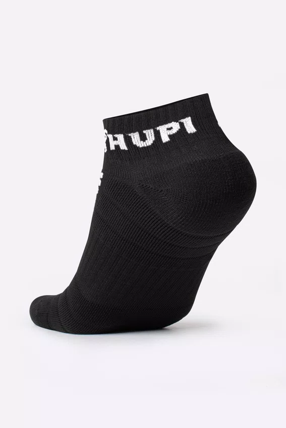 Meia HUPI Running Pro Preto - Tamanho Plus 42-46