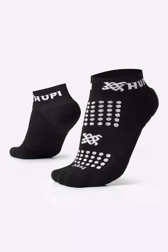 Meia HUPI Running Pro Preto - Tamanho Plus 42-46