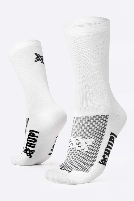 Meia HUPI Sport Branco Liso