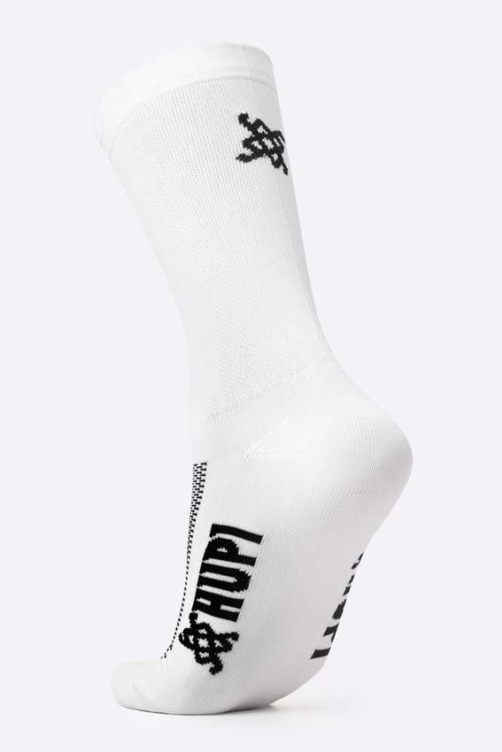 Meia HUPI Sport Branco Liso