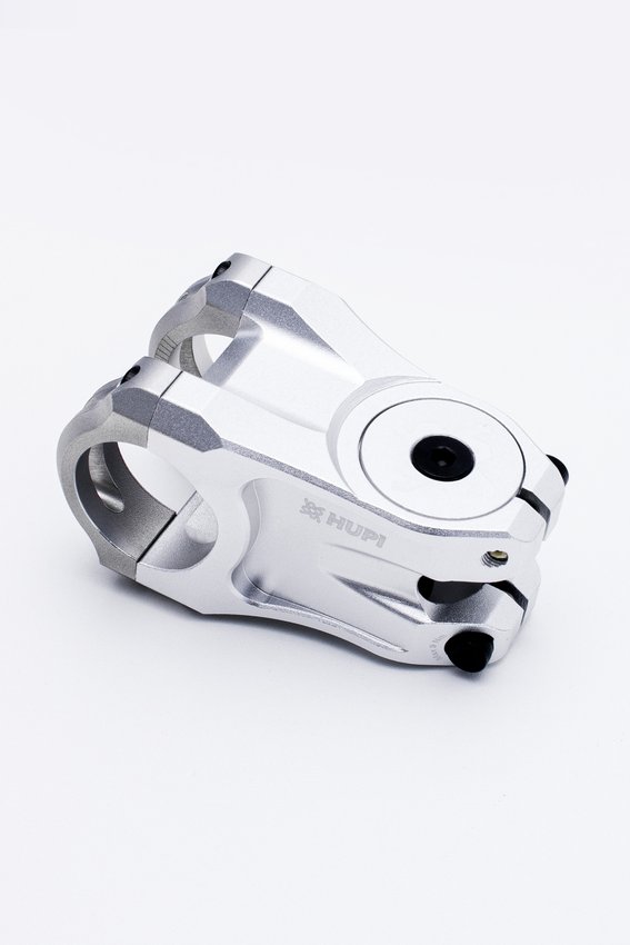 Avanço Suporte Guidão HUPI Strip 31.8mm 50mm - Prata