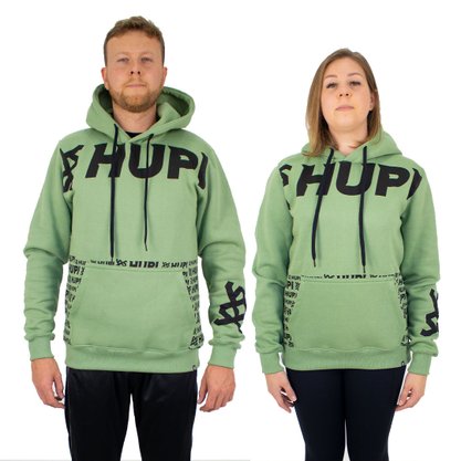 Moletom HUPI Garden Verde