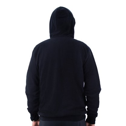 Moletom HUPI Strait Orange Preto