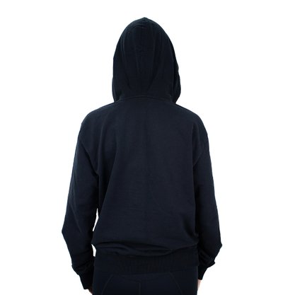 Moletom HUPI Strait Orange Preto