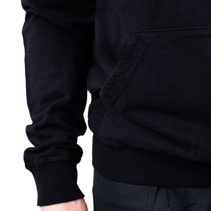 Moletom HUPI Strait Orange Preto