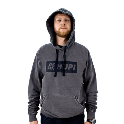 Moletom HUPI Toner Cinza