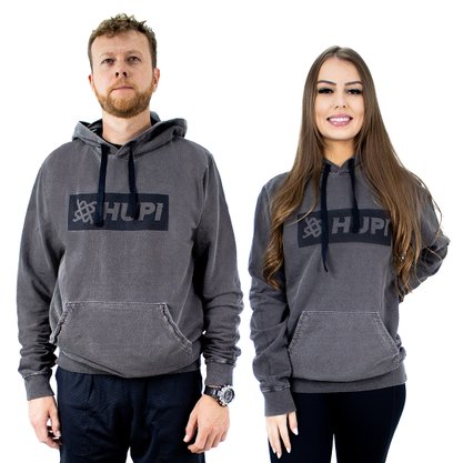 Moletom HUPI Toner Cinza