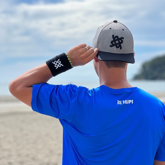 Munhequeira Wristband HUPI Pro Preto Par