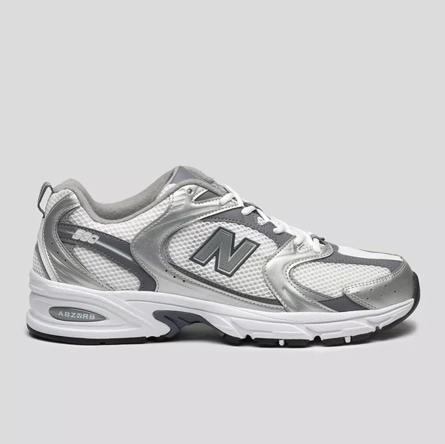 Tênis New Balance 530 Feminino Prata e Grafite