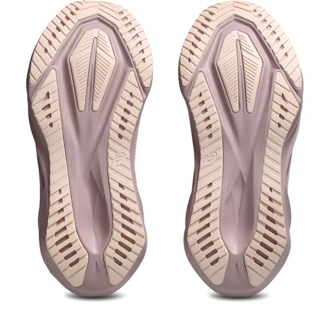 Tênis ASICS Novablast 5 Feminino Rosa e Bege